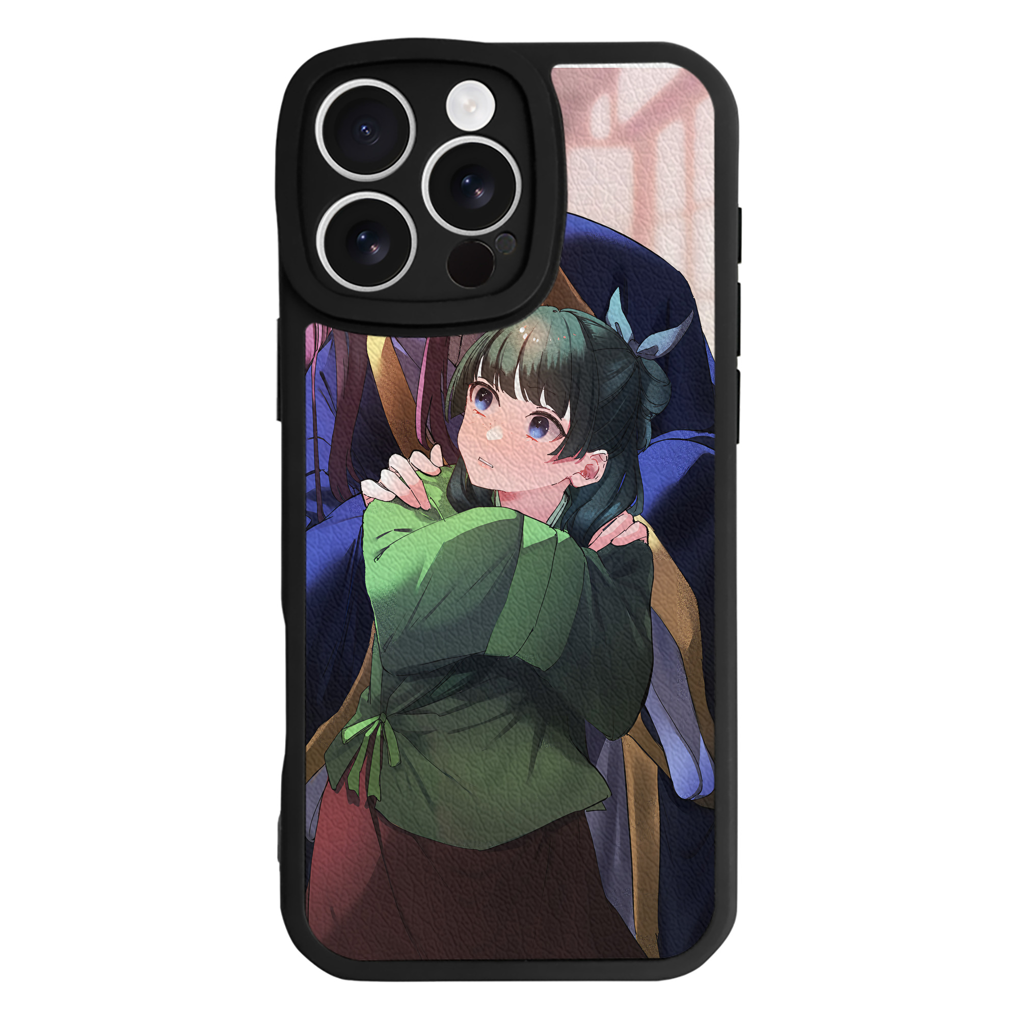 （画像用） 薬屋のひとりごと The Apothecary Diaries 【iPhone 16シリーズ対応】シリコンスマホケース（レザー調） 材質：シリコン
